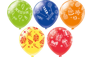 Шары 12" "Яркий праздник" (25шт) Ч48143