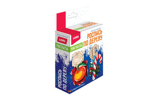 Набор для творчества "Роспись по дереву.Магниты.В ожидании праздника" Фнн-048