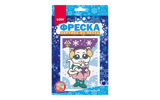 Набор для творчества "Картина из песка.Белоснежная кошечка" Пз/ф-040