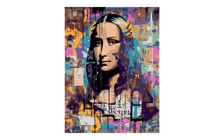 Картина для рисования по номерам "Глазами улиц" 30*40см Рх-131