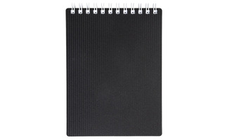 Блокнот А7  80л "VELVET" черный на гребне пласт.обл 80Б7В1гр_01601 081561 Хатбер