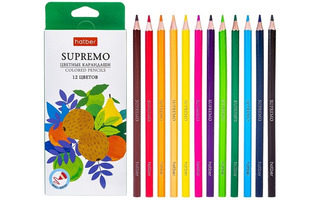 Карандаши 12 цв "Supremo" Хатбер CS_079891