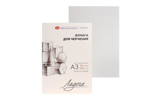 Папка для черчения А3 24л "Ладога" 200гр/м2 252781940 Невская палитра