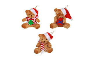 Мягкая игрушка "Мишка" 10см ассорти 394-519