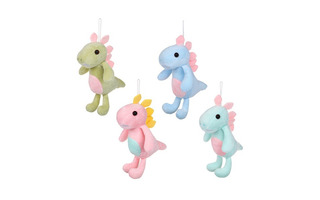 Мягкая игрушка "Дракончик" 17см ассорти 394-450