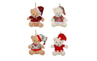 Мягкая игрушка "Мишка" 10см ассорти 394-518