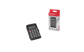 Калькулятор ErichKrause PC-103  8 разряд  черный 57520