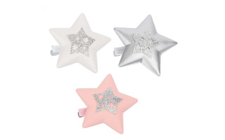 Украшение "Звезда" прищепка 6*5см 374-451