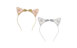 Ободок карнавальный "Котик" D21см 343-135