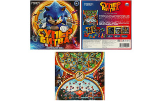 Игра настольная "Супербитва" 40 карточек 356512 (2211) Умные игры