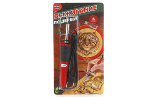 Прибор для выжигания "Мультиарт" 6 насадок A02739-R 223201