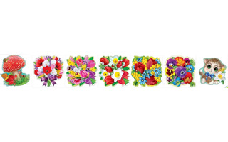 Украшение на скотче "Дн св В" код 150