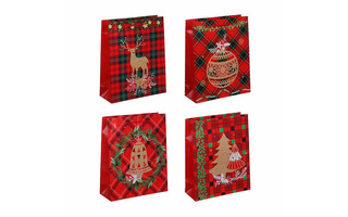 Сумка новогодняя 26*32 "Сувениры" 369-569