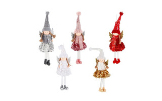 Подвеска "Фея в колпаке" 28*10*3см текстиль 374-438