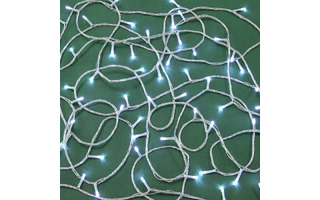 Гирлянда новогодняя электрическая 160л LED 20м "Вьюн" уличная 8режим. 351-781