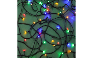 Гирлянда новогодняя электрическая 160л LED 20м "Вьюн" уличная 8 режим. 351-777