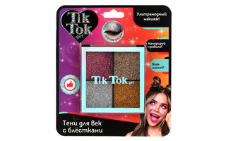 Набор декоративной косметики "TIK TOK GIRL" тени для век с блестками 328421 ES61559TTG (8008)