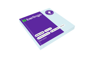 Липкий блок  76*76 "Berlingo" стандарт голубой 100л HN7676SB 218790