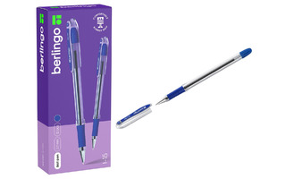 Ручка шариковая "Berlingo.I-15" синяя 0,7мм CBp_70012