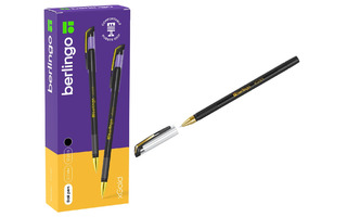 Ручка шариковая "Berlingo.xGold" черная 0,7мм игольч.ст CBp_07501