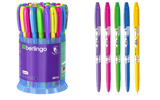 Ручка шариковая "Berlingo.Blitz" синяя 0,7мм CBp_70832