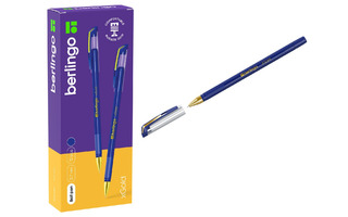 Ручка шариковая "Berlingo.xGold" синяя 0,7мм игольч.ст CBp_07500