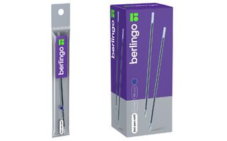 Стержни 140мм  0,7мм синий Berlingo.Tribase H-30,W-219 CSb_70302 в индивид.уп.