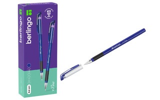 Ручка шариковая "Berlingo.xFine" синяя 0,3мм грип CBp_03500