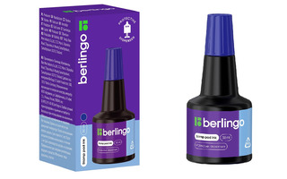 Краска штемп "Berlingo" 30мл KKp_30002 синяя