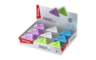 Ластик "Berlingo.Dino" треугольный термопластичная резина BLc_00690