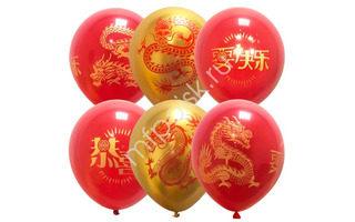 Шары 12" "Драконы" (25шт) 6079178