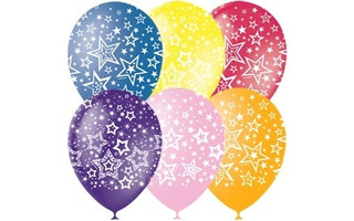 Шары 12" Декоратор "Звезды" (25шт) 6040994