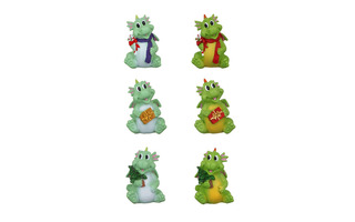 Сувенир копилка "Дракоша" 9,2*8,7*110,2см 359-877 полистоун