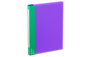 Папка с 2 кольцами 24мм "Berlingo.Envy" А4 700мкм фиолетовая RB4_2D881