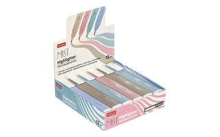 Текстовыделитель "Hatber.Mist" ассорти HL_082088 (только упак)