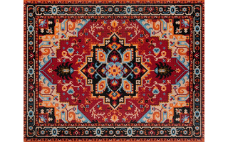 Мозаика алмазная "Персидский ковер" 40*50см на подрамнике ФРЕЯ ALPD-139