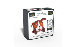 Набор для творчества "Woolla.Валяние.Щенок Тошка" 6см WT-0149