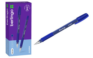 Ручка шариковая "Berlingo.Aviator" синяя 0,7мм CBp_07510