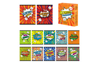 Тетрадь 48 л предметная "Комплект-Комикс" 12шт 13233 АкХолд