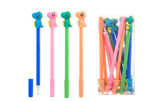 Ручка шариковая "Basir.Динозаврик" синяя МС-6821