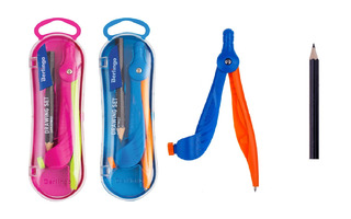 Готовальня  2 предм. Berlingo.Supertwist DS_10202