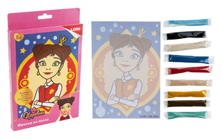 Набор для творчества "Картина из песка.Царевны.Царевна Дарья" Кпц-004