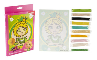 Набор для творчества "Картина из песка.Царевны.Царевна Василиса" Кпц-003