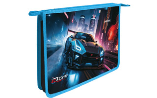 Папка для тетрадей А4 "DeVente.Drift" молния 5см 8053459