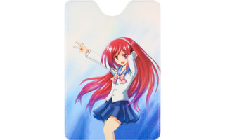 Обложка для проездного "Аниме.Школьница" ПВХ ОП-1277