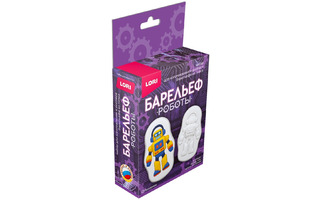 Набор для творчества из гипса "Барельефы.Роботы.Позитроник" малый Пз/Г-058