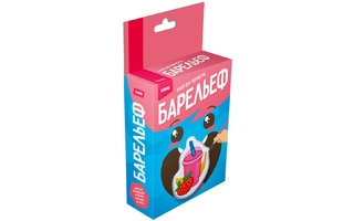 Набор для творчества из гипса "Барельефы.Еда.Фруктовый коктейль" малый Пз/Г-064