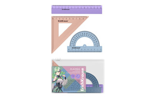 Набор линеек "ErichKrause.Manga" (линейка,угольник,транспортир) 61849