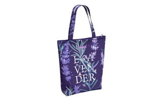 Сумка шопер "ErichKrause.Lavender"  на молнии 39*38см 56965