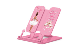 Подставка для книг "ErichKrause.Pointes" розовая 61553